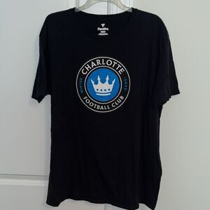 Minted CHARLOTTE FC soccer futbol team MLS inaugural supporter T shirt XL men’s
